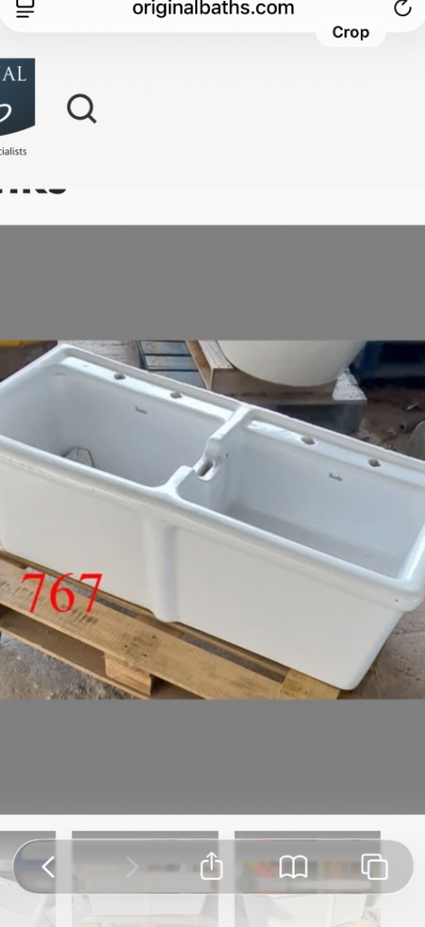 Double Belfast sink 