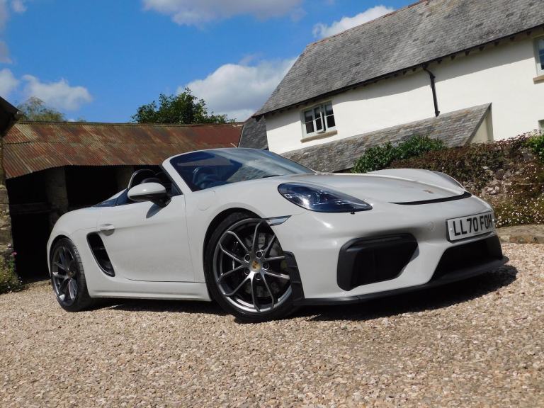 2020 Porsche 718 Spyder - 8,418 miles, manual, Full Porsche history, high spec