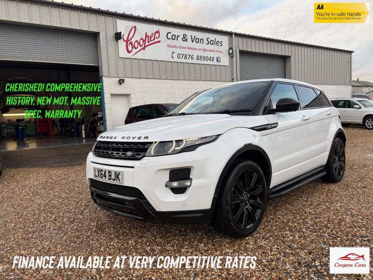 2014 Land Rover Range Rover Evoque 2.2 SD4 Dynamic 5dr Auto [9] [Lux Pack] ESTATE Diesel Automatic