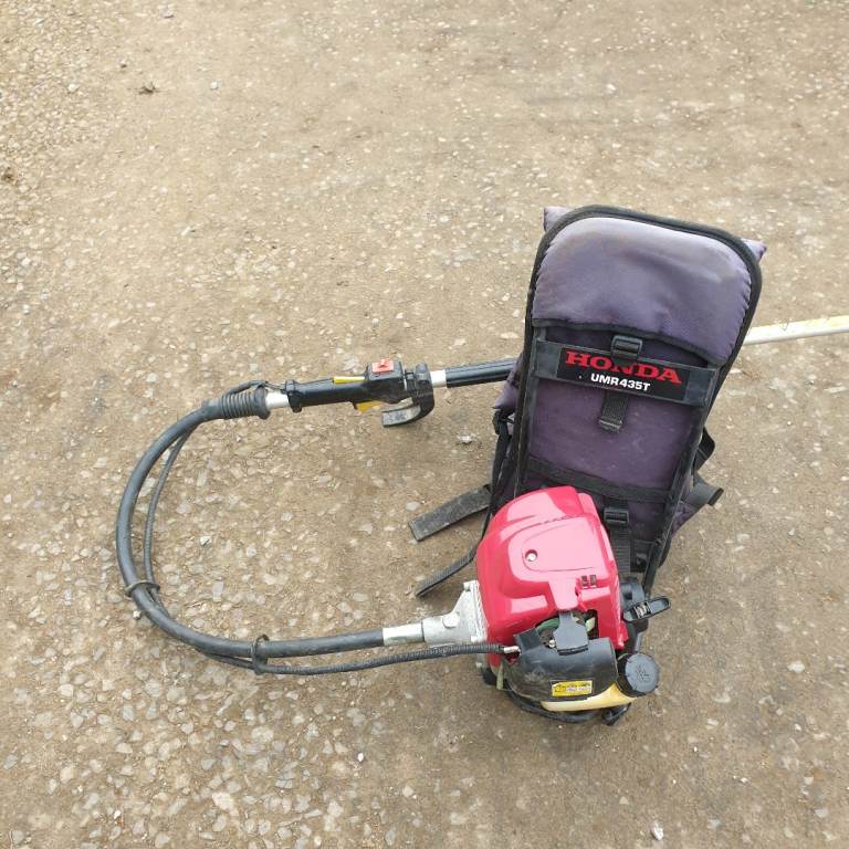 Honda umr 435 four stroke  petrol  strimmer brushcutter  back pack model 
