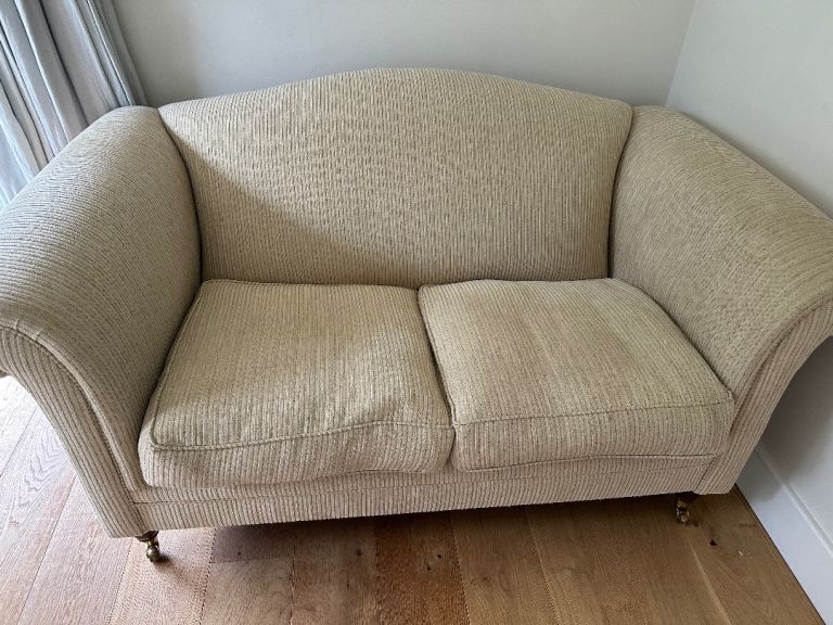 Laura Ashley Two seater beige sofa 
