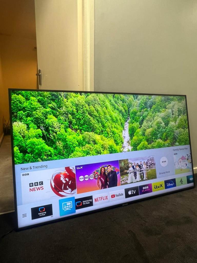 40"SAMSUNG 4K CRYSTAL ULTRA HD WIFI LED TV PERFECT WORKING 110£
