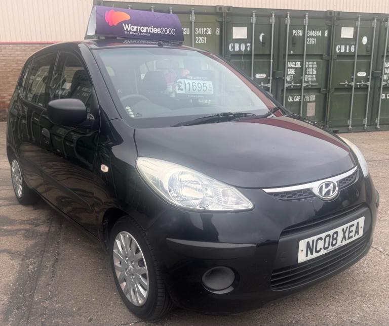 2008 Hyundai i10 1.1 Classic 5dr HATCHBACK Petrol Manual