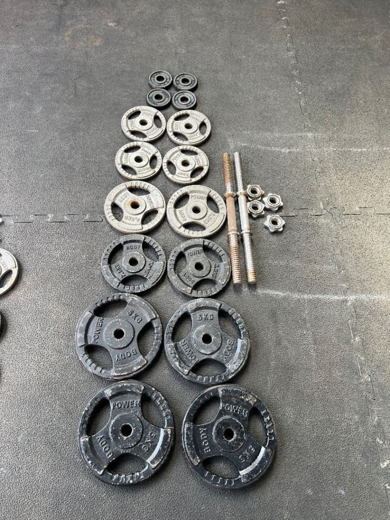 50kg Dumbbell Set - 2 Sets of Dumbells and Weights