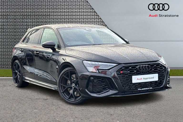 2024 Audi RS3 RS 3 TFSI Quattro Carbon Black 5dr S Tronic Hatchback Petrol Automatic