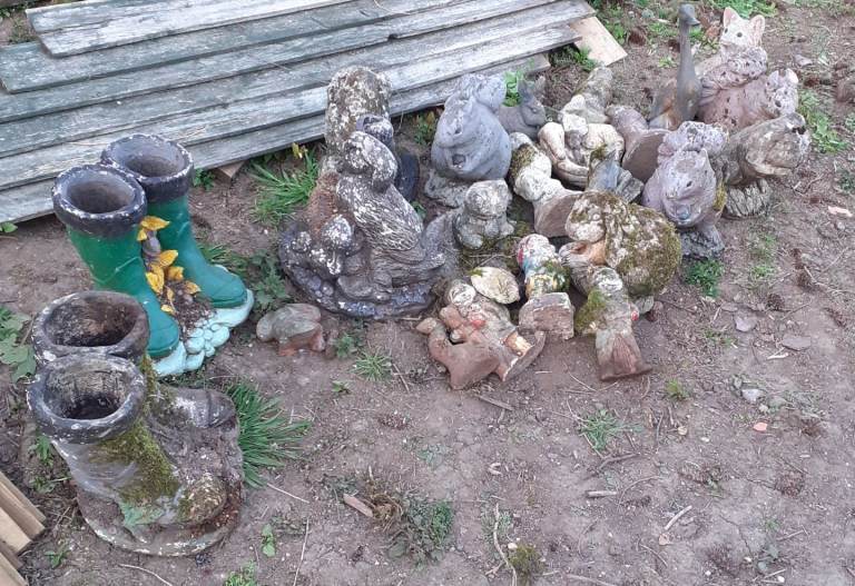 Stone Garden ornaments
