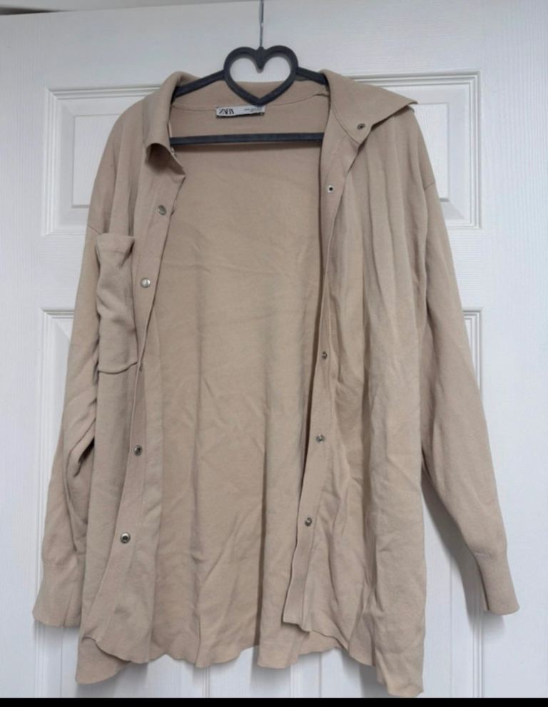 Zara oversized top. 