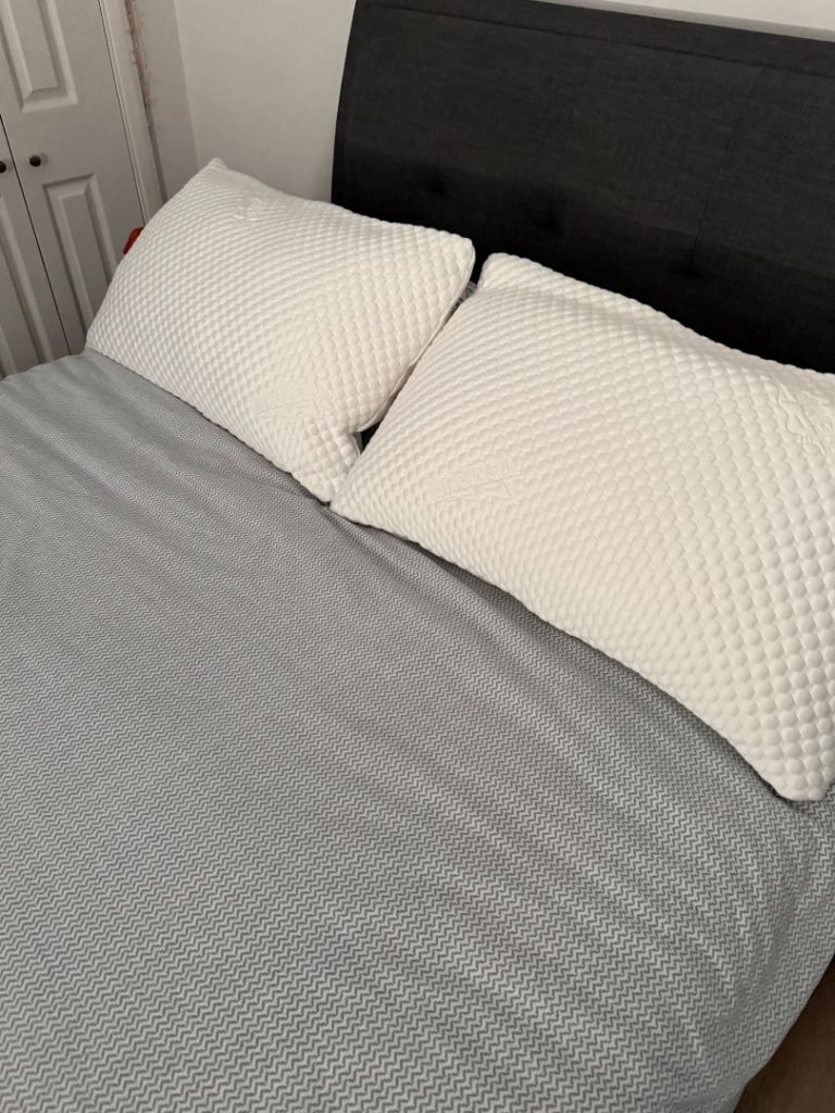 Two Tempur Classic pillows excellent support 