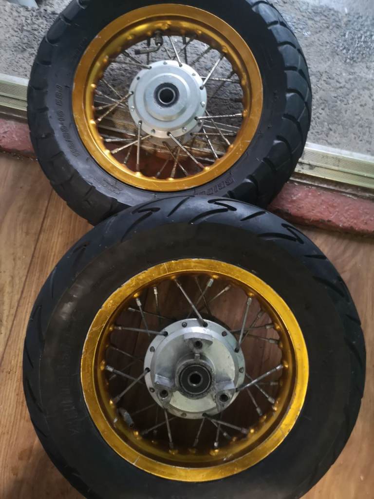 Pit bike supermoto wheels 
