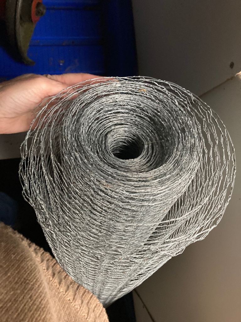 Large roll of chicken wire 