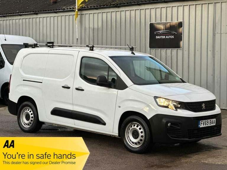 2020 Peugeot Partner 1.5 BlueHDi 950 Grip Long Panel Van LWB Euro 6 (s/s) 6dr PANEL VAN Diesel Ma...