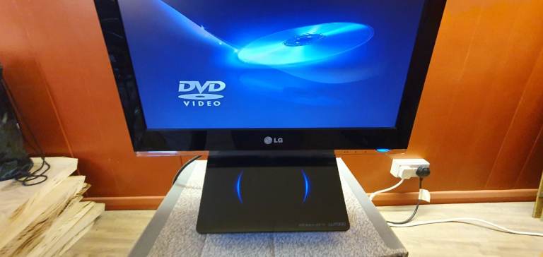 image for LG TV and built-in DVD player 