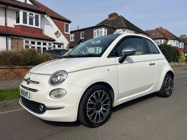 2018 Fiat 500 1.2 Collezione Fall Euro 6 (s/s) 3dr HATCHBACK Petrol Manual