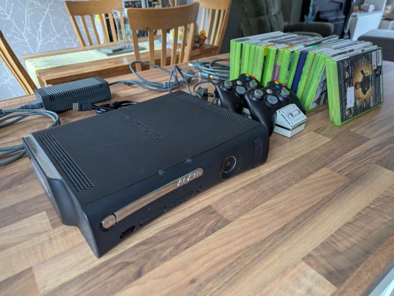 Xbox 360 Console with 18 Games