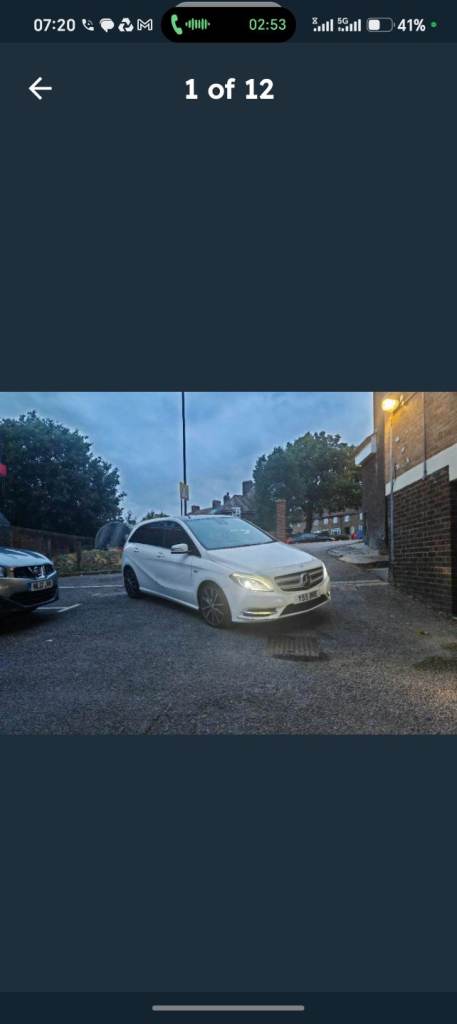 Mercedes-Benz, B CLASS, MPV, 2011, Manual, 1595 (cc), 5 doors