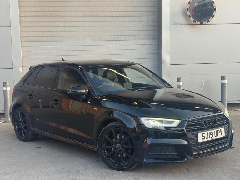 2019 Audi A3 1.5 TFSI CoD 35 Black Edition Sportback Euro 6 (s/s) 5dr HATCHBACK Petrol Manual
