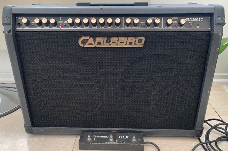 1 x used CARLSBRO GLX200SC Guitar Amplifier 