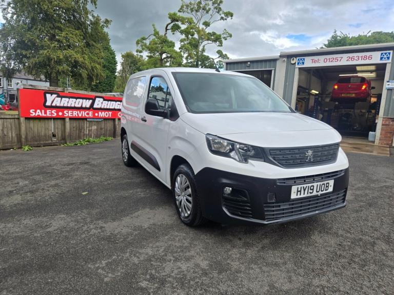2019 Peugeot Partner 1000 1.6 BlueHDi 100 Professional Van PANEL VAN Diesel Manual