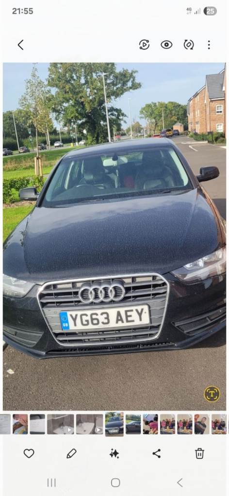 Audi, A4, Saloon, 2013, Semi-Auto, 1968 (cc), 4 doors