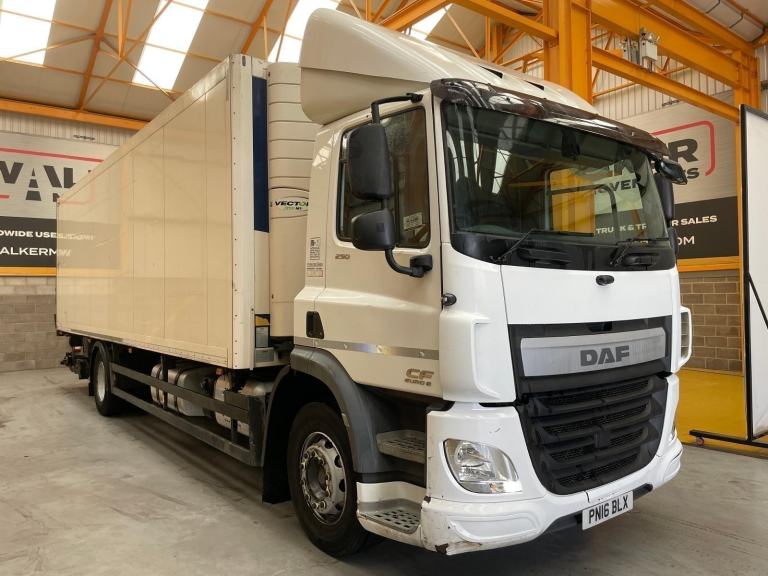 DAF CF250 *EURO 6*, 4X2 18 TONNE FRIDGE/FREEZER – 2016 – PN16 BLX