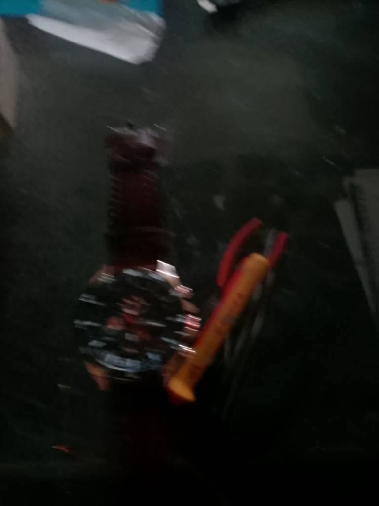 Analogue Watch with Red Strap – Good Condition