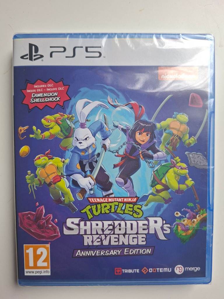 Teenage Mutant Ninja Turtles: Shredder's Revenge PS5 Game New 