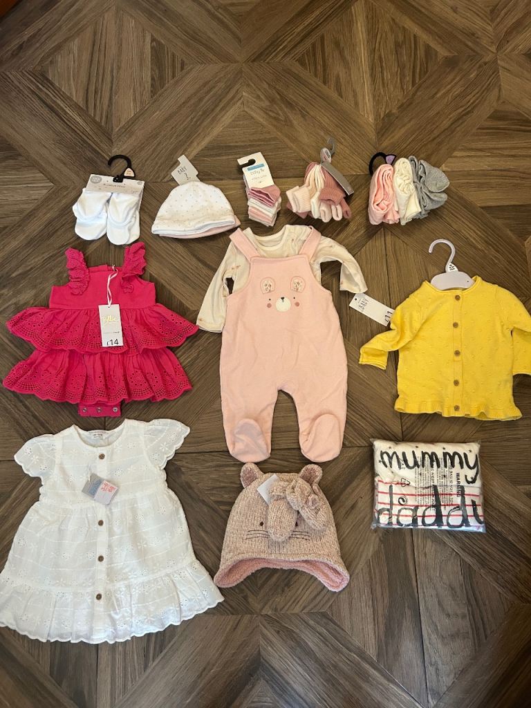 0-3 month baby girl bundle