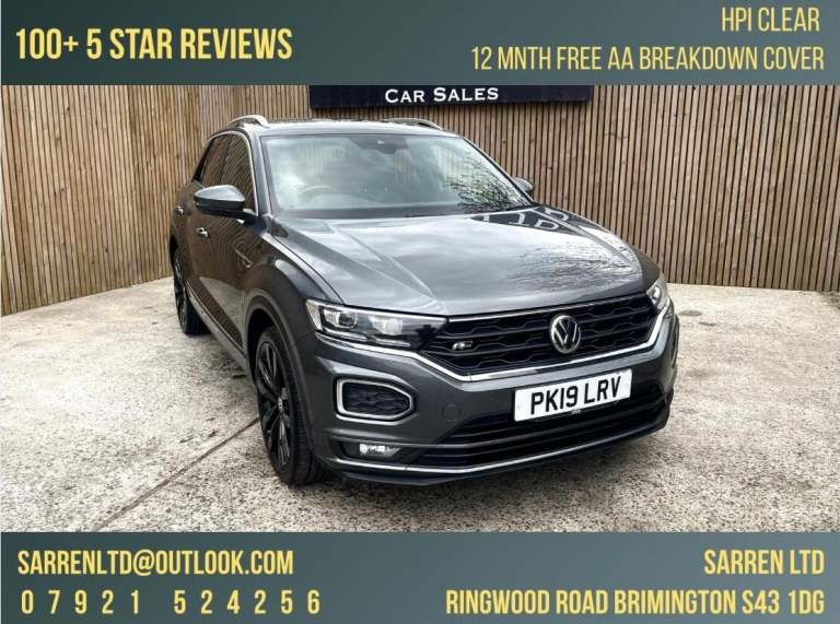 2019 Volkswagen T-Roc 1.6 TDI R-Line Euro 6 (s/s) 5dr HATCHBACK Diesel Manual