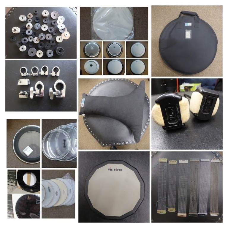  Pearl, DW, Puresound, Drum Heads, ProRacket Drum Accessories !!Read Listing!! Various