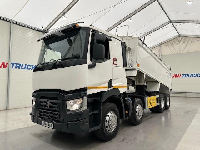 Renault C430 8x4 Sleeper Cab Insulated Tipper
