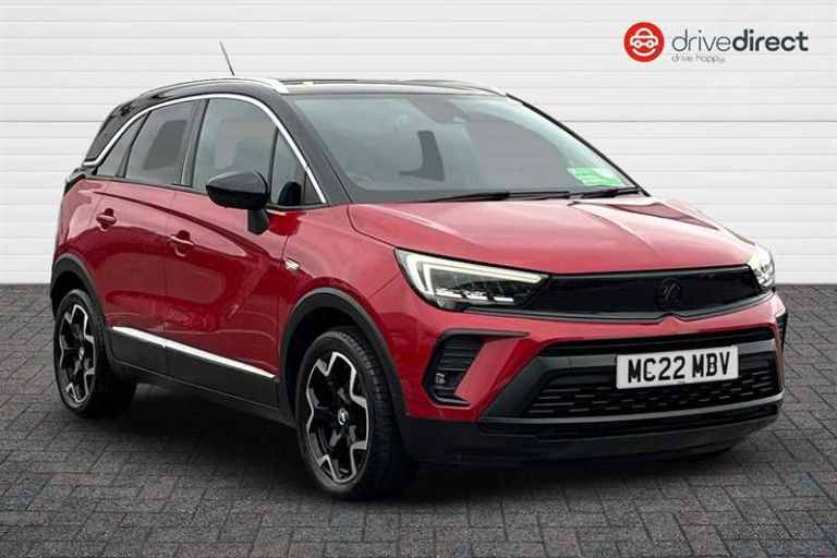 2022 Vauxhall Crossland 1.2 Turbo Ultimate SUV 5dr Petrol Manual Euro 6 (s/s) (130 ps) SUV Petrol...