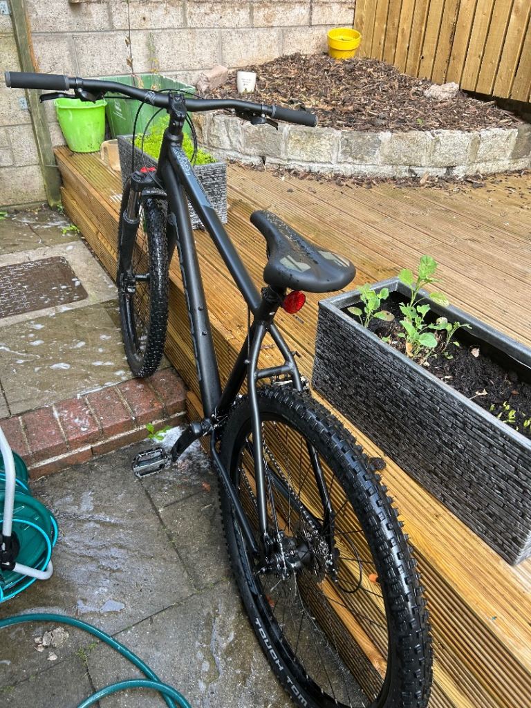 Black Mountain Bike - Great Condition, Ready to Ride