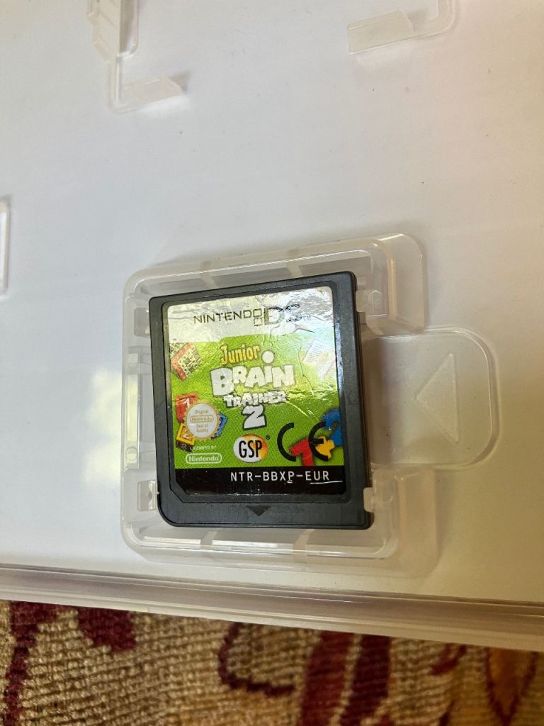 Nintendo DS Junior Brain Trainer 2 Game Cartridge