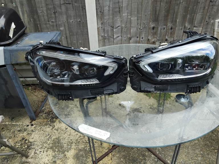 Genuine Mercedes C class digital led headlights 2023