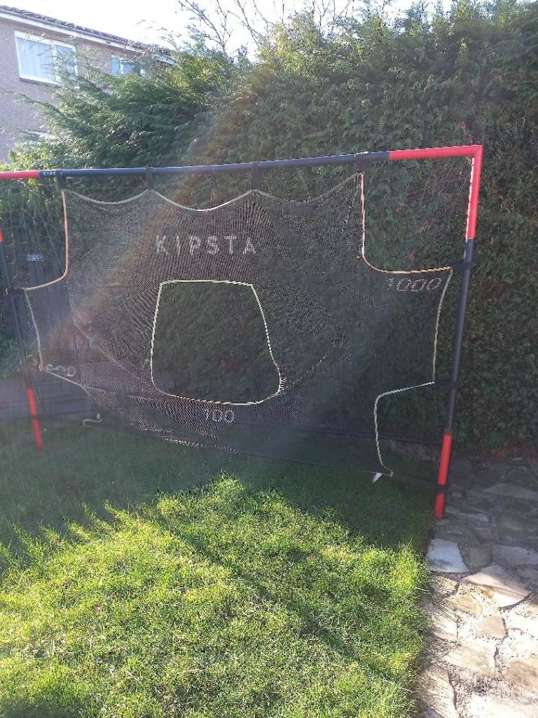 Kipsta large goals with net and points netting.