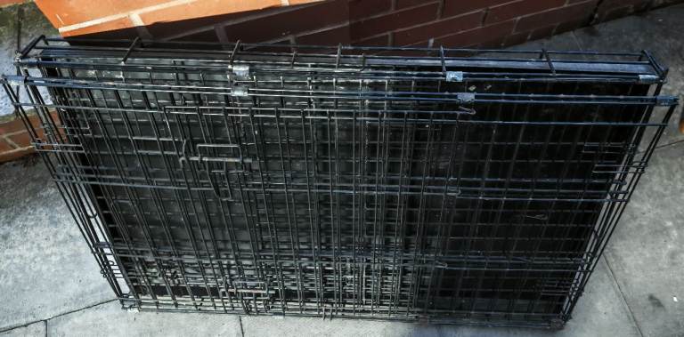 Large Foldable Dog Crate / Pet Cage – Metal
