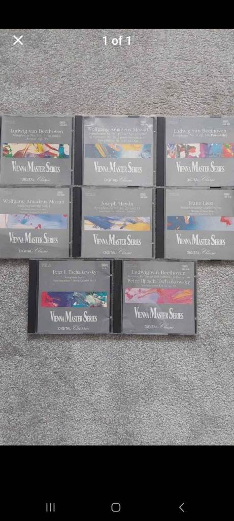 Classical Vienna Master Series CDs