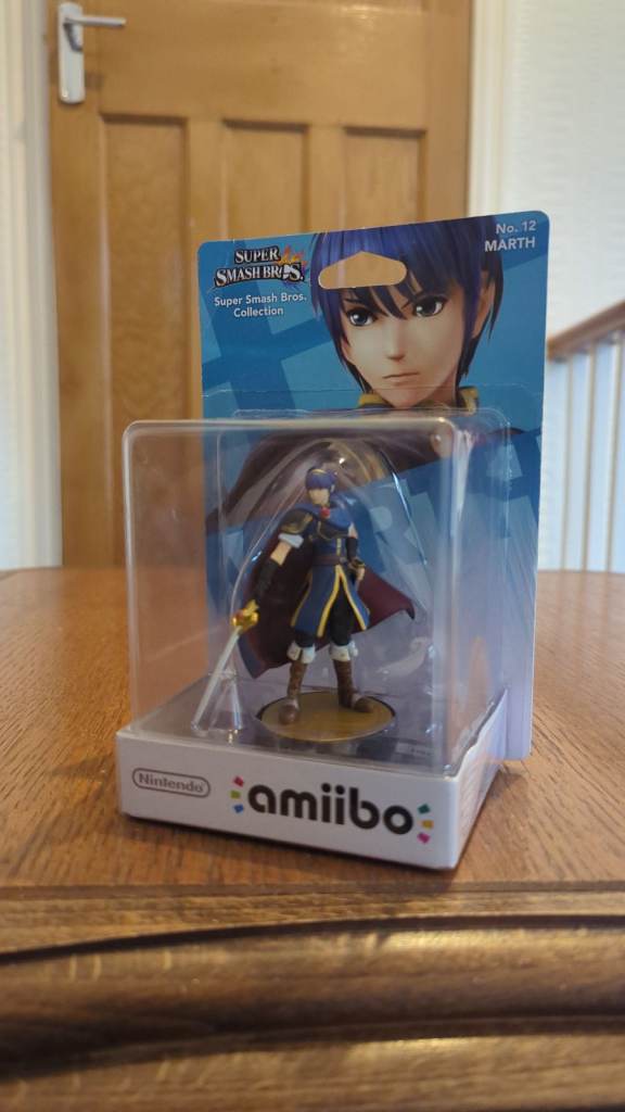 Nintendo Amiibo Marth Figure - Super Smash Bros Collection, New in Box
