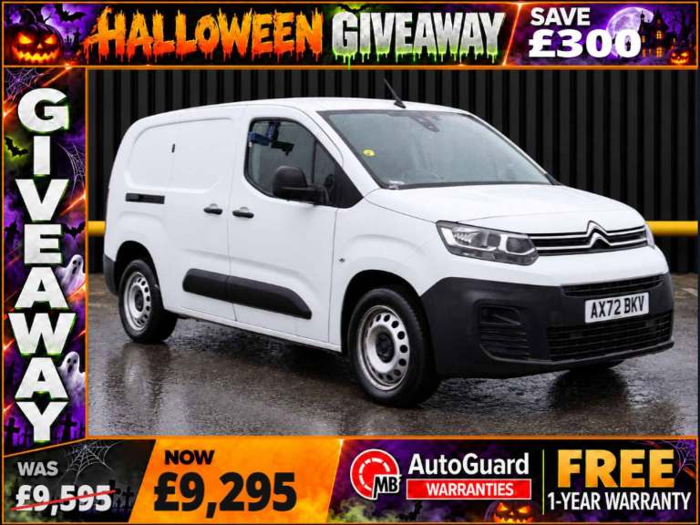 2023 Citroen Berlingo 1.5 BlueHDi 950 Enterprise Edition XL Panel Van 6dr Diesel Manual LWB Euro ...