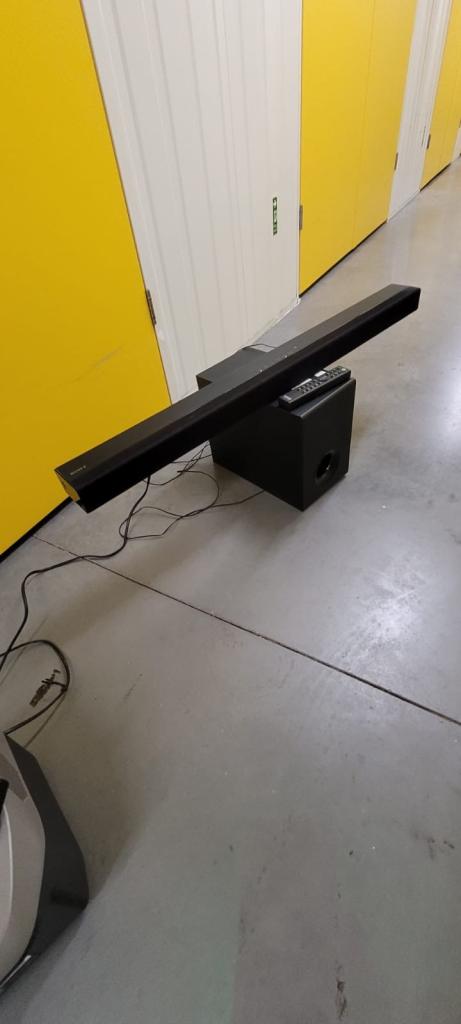 Sony  Sound bar and subwoofer supported 