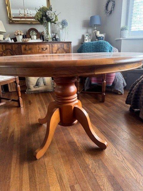 image for Country style dining table.