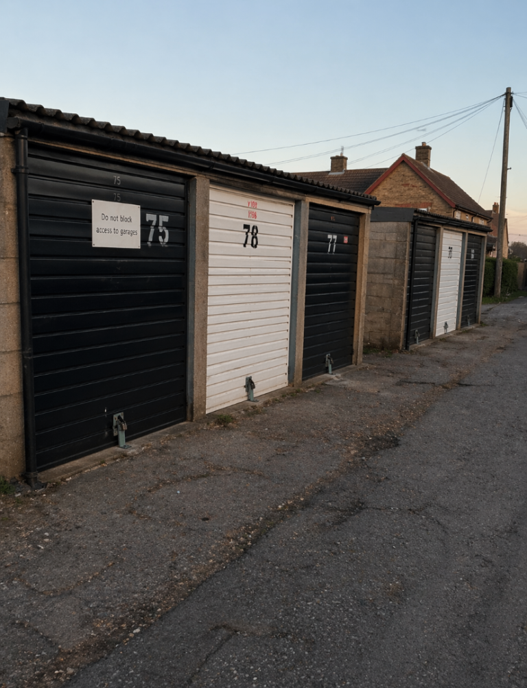RENT DROP! Secure large garages for rent in Feltham drive BA11 5AW, Frome. Heavy duty locks 