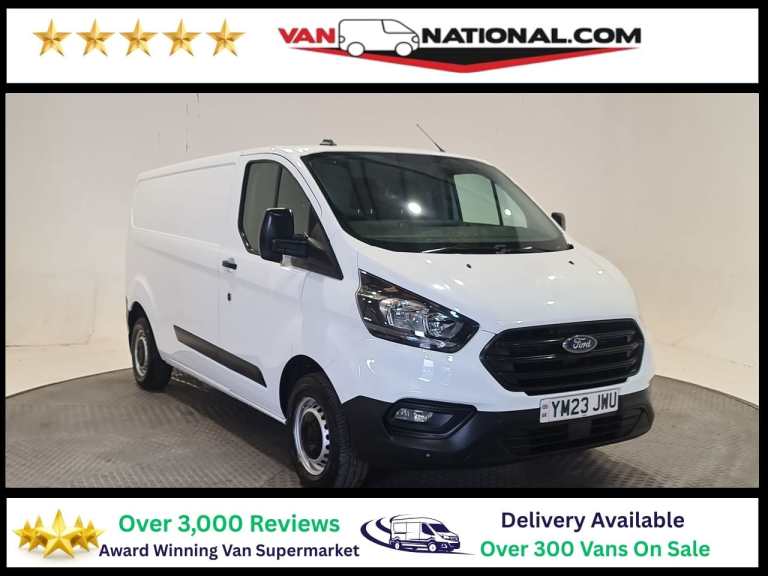 2023 Ford Transit Custom 2.0 300 ECOBLUE LEADER L2 H1 130 BHP LWB Panel Van Diesel Manual