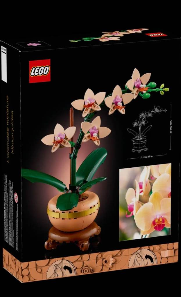 image for Brand new Rrp £25 LEGO Botanical Collection 10343 Flowers Mini Orchid Set   