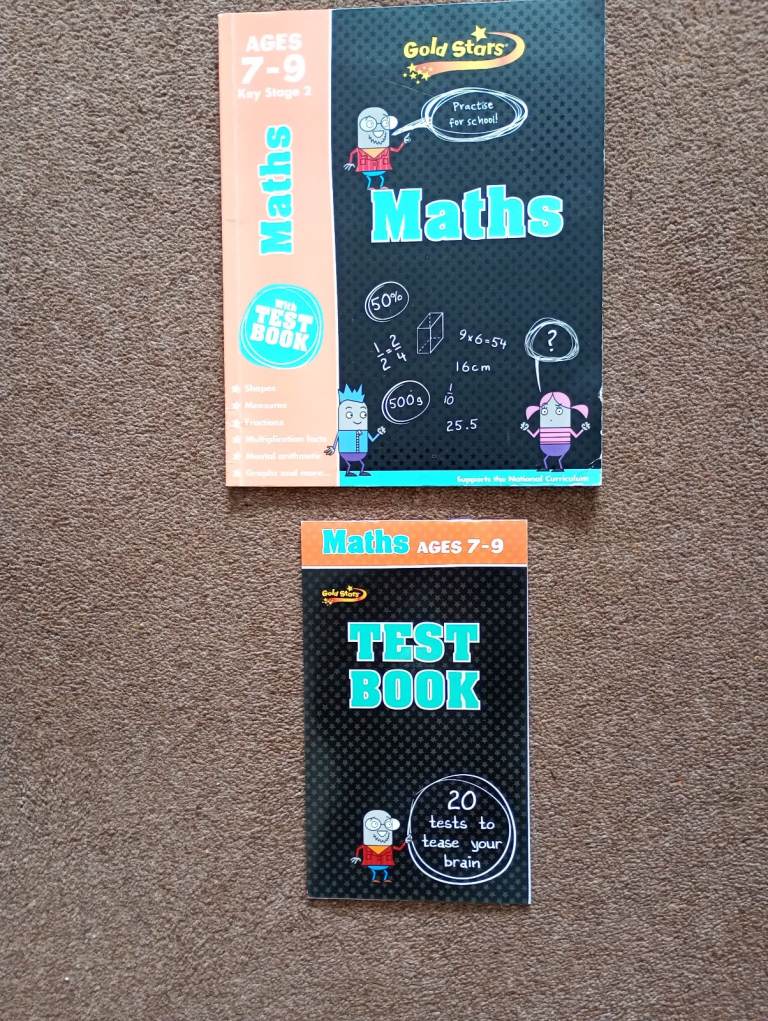 MATHS PRACTISE BOOK KS2, age 7/9, supports National Curriculum