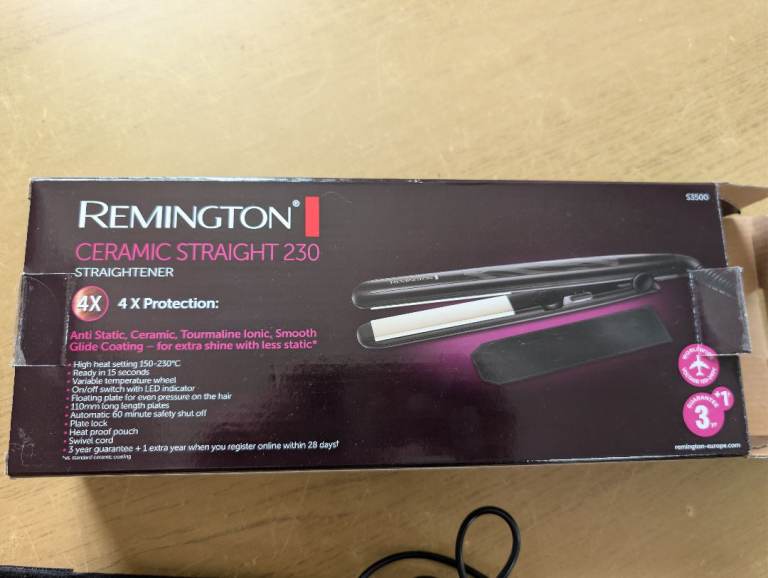 Hair straightener 
