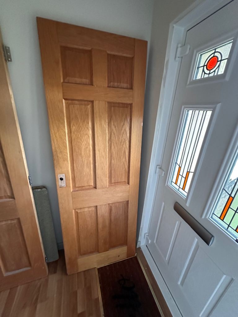 Oak door