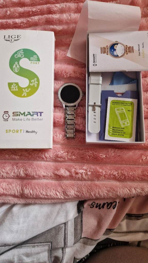 LIGE Smart Watch - Silver, As Good As New