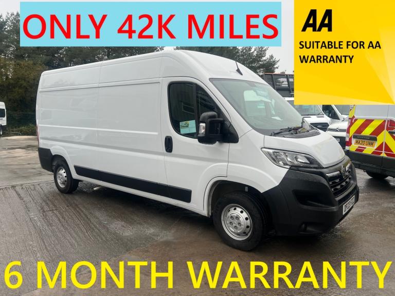2023 Vauxhall Movano 2.2 Turbo D 140ps H2 Van Prime PANEL VAN Diesel Manual
