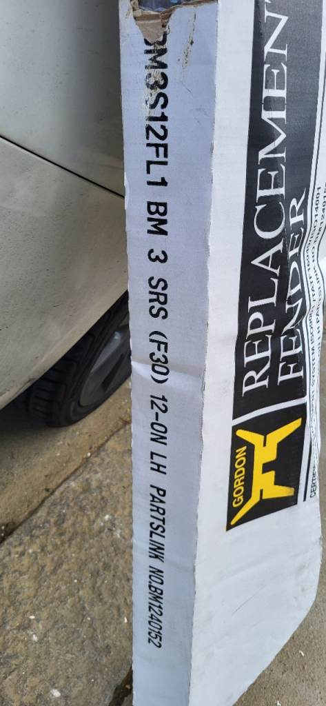 BMW 3 series F30 front passenger side wing panel